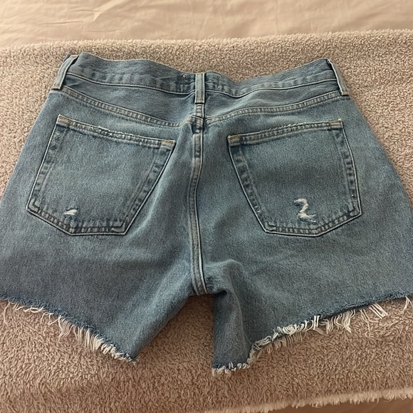 AGOLDE Parker long cutoff short - Picture 3 of 5